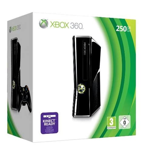 Buy NEW Microsoft XBOX 360 Slim Console 250GB KINECT READY