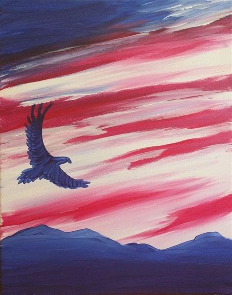 40+ Simple Acrylic Painting Ideas To Try 2020 | Eagle painting ...