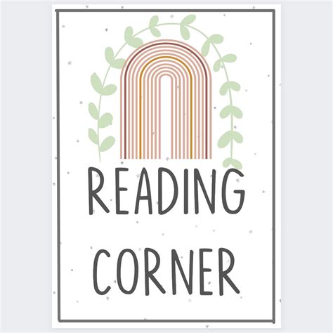 Reading Corner Posters • Teacha!