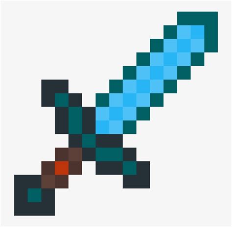 pixel art minecraft sword grid Sword pixel minecraft clipart cursed pinclipart stone - Pixel Art ...