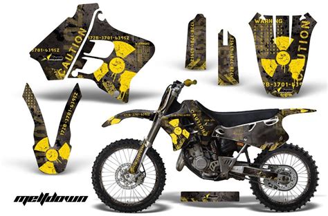 Yamaha YZ125 Graphics Kits - Over 80 Designs to Choose From | Yamaha, Yamaha yz 125, Yz 125