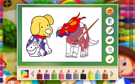 Amazon.com: Free Cartoon Coloring Game drawing apps for kids : Apps & Games