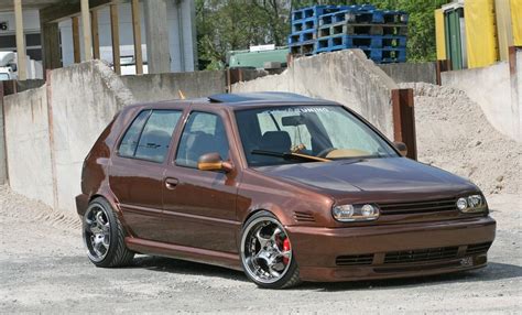 Volkswagen Golf Mk3 VR6 with Schmidt Space-Line wheels | VW Golf Tuning