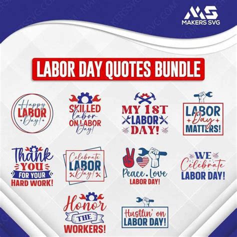 Labor Day Quotes Bundle