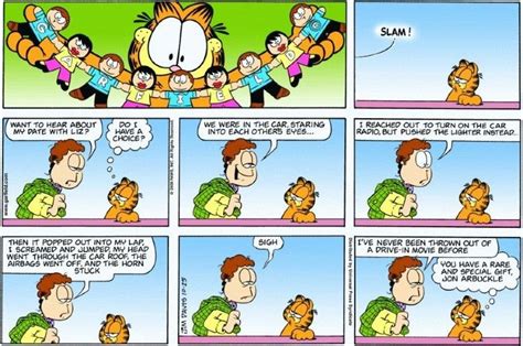 10 Funniest Garfield Comics Of All Time