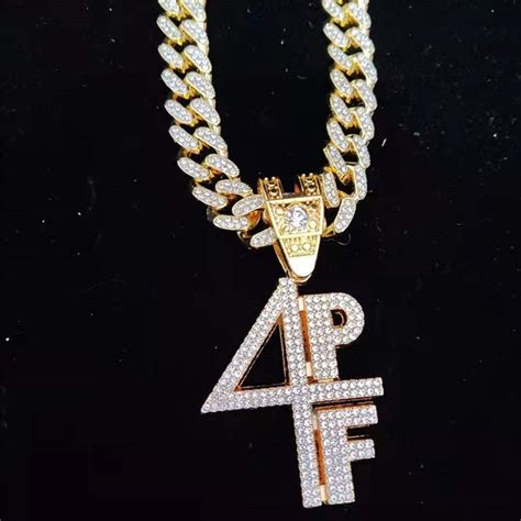 Icedgame & Co's Hip Hop LIL BABY 4PF CUBAN CHAIN REPLICA