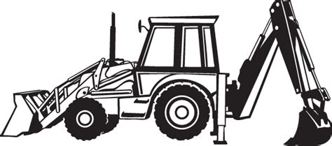 Backhoe Decal : Decal City