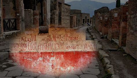 Roman Graffiti from Pompeii and Herculaneum