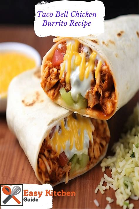 Taco Bell Chicken Burrito Recipe - Easy Kitchen Guide