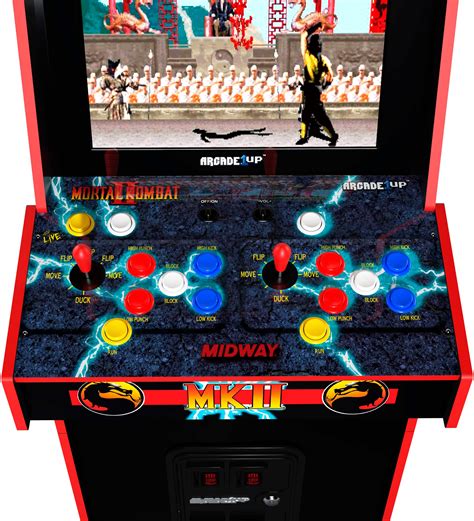 Arcade1Up Mortal Kombat II Deluxe Arcade Game Black MKB-A-303711 - Best Buy