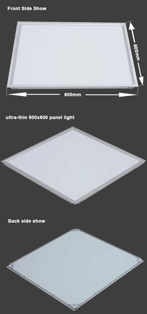 Dimmable Square Led 600x600 Ceiling Panel Light Ultra Thin Super Bright ...