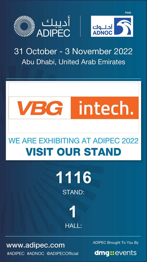 ADIPEC 2022 Exhibitor banner logo v2 – active 1080×1920 | VBG Intech