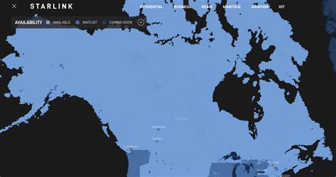 Starlink Canada Coverage Map and Availability | WhistleOut