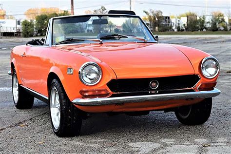 Pick of the Day: 1972 Fiat 124 Spider classic sports car from Italy