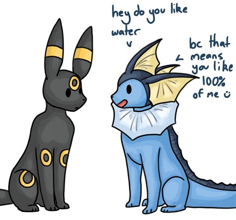 Vaporeon And Umbreon