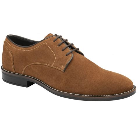 Buy men's ginger suede Frank Wright Buscot derby shoe online