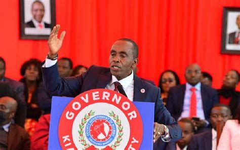 Wamatangi's list of pledges of 100 days in office as Kiambu governor ...