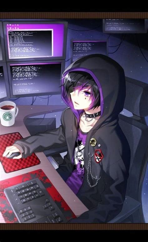 Hacker Anime Boys Wallpapers - Wallpaper Cave