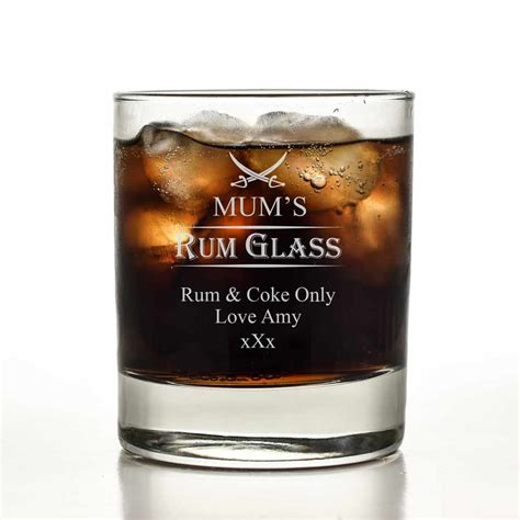 Personalised Rum Glass