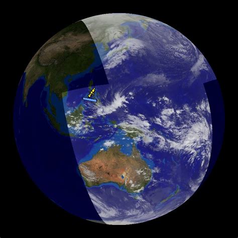 Polar Orbiting: NOAA-17 Satellite Coverage - Science On a Sphere