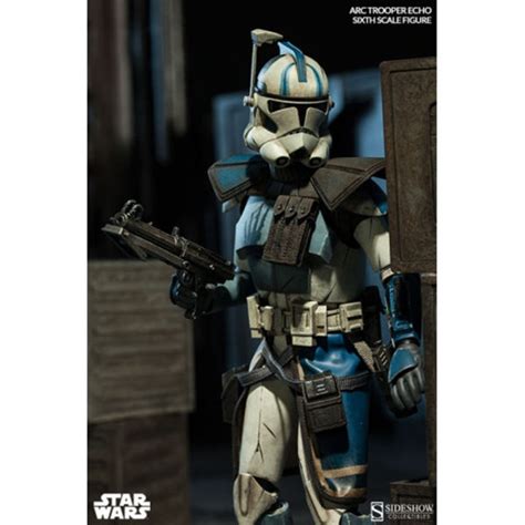 Sideshow Collectibles Star Wars ARC Clone Trooper: Echo Phase II 1:6 Scale Figure Merchandise ...