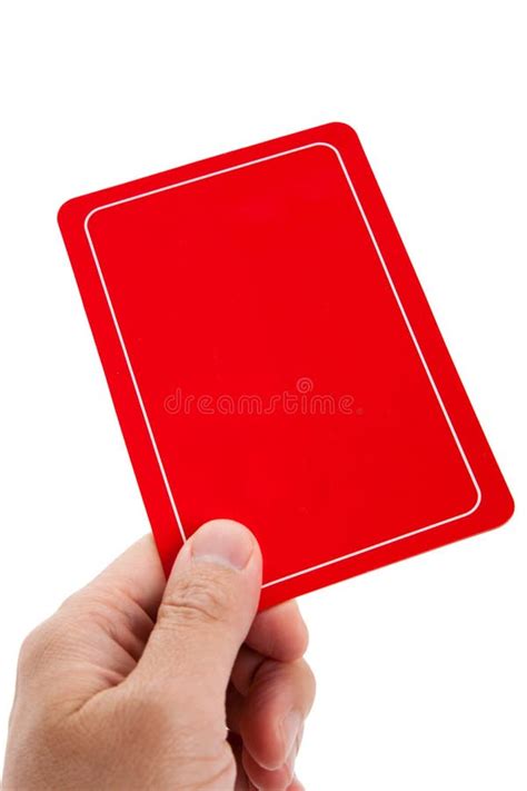 Red Blank Card stock photo. Image of gift, credit, holding - 20261848