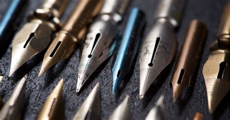 Different Fountain Pen Nib Types and Their Functionality