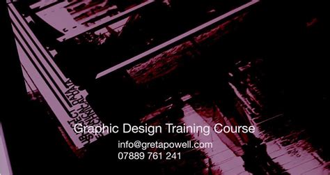 Graphic Design Training Course - Greta Powell