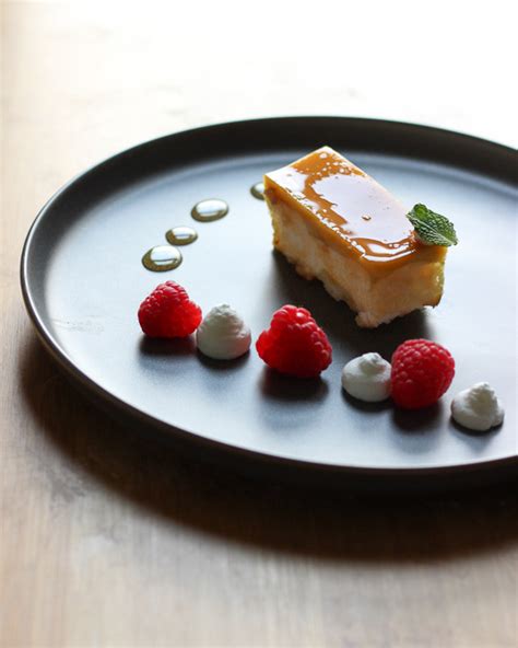 Leche Flan Angel Food Cake - rich flan layered with a light and airy cake