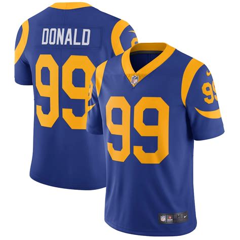 Men's Los Angeles Rams Aaron Donald Nike Royal Vapor Untouchable Limited Player Jersey