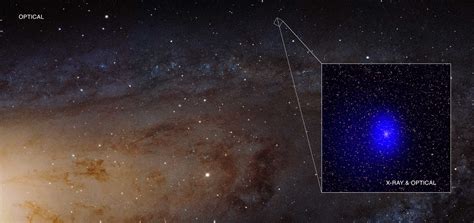 Supermassive Black Holes 'Photobomb' the Andromeda Galaxy