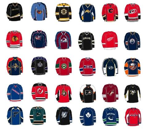 C Mo's Blog: NHL Jerseys