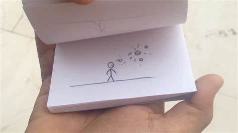 flip book animation - YouTube