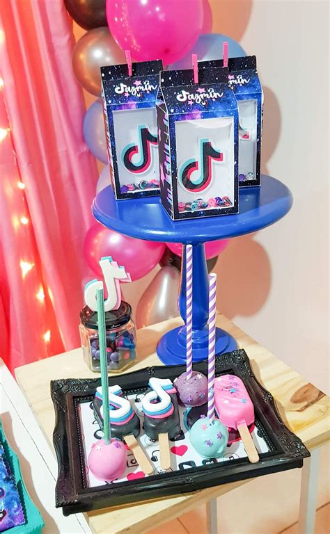 Tik tok Birthday Party Ideas | Photo 1 of 13 | Catch My Party