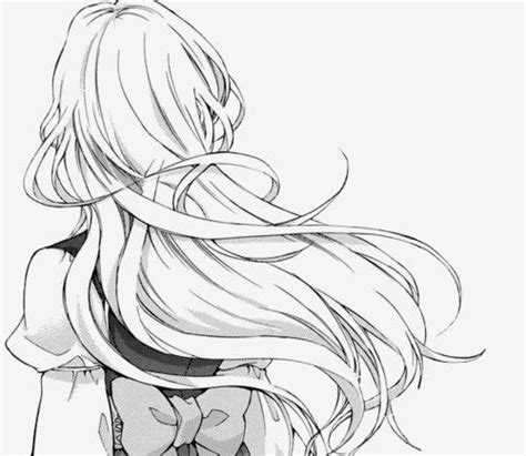 Image result for anime back view | Cheveux au vent dessin, Cheveux manga, Otaku anime