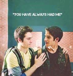 Scott and stiles bromance