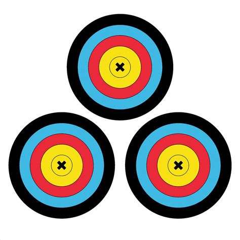 Printable Archery Targets - ClipArt Best