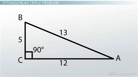 5-12-13 Triangle | Calculation, Angles & Examples - Lesson | Study.com