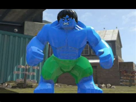 Lego Blue Hulk