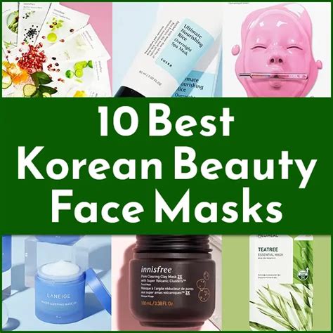 10 Best Korean Beauty Face Masks of 2024