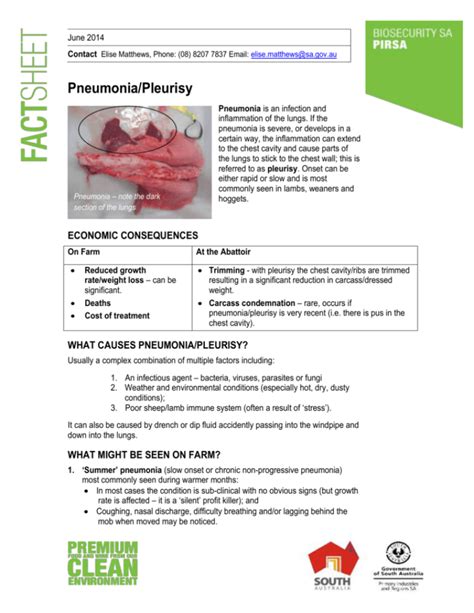 what causes pneumonia/pleurisy?