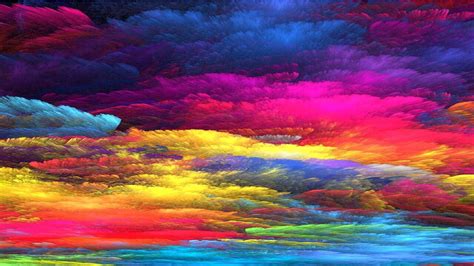 Rainbow colors artwork - backiee