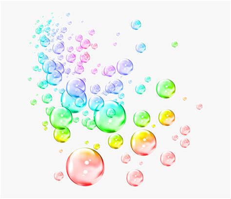 Bubble Clipart Rainbow - Soap Bubbles , Free Transparent Clipart - ClipartKey