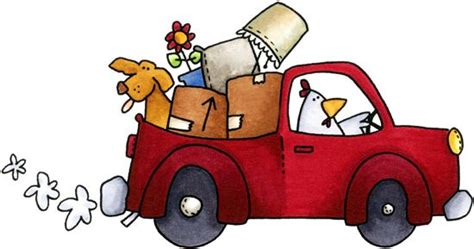 cartoon moving truck clipart - Lorriane Jernigan