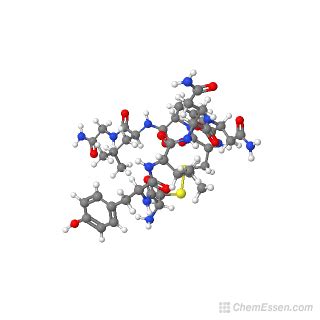 OXYTOCIN Structure - C43H66N12O12S2 - Over 100 million chemical compounds | CCDDS