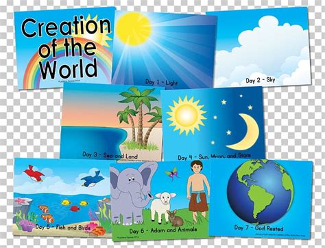 Bible Story Genesis Creation Narrative Creation Myth PNG, Clipart, Area, Banner, Bible, Bible ...