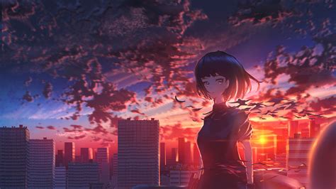 2560x1440 Girl Scenery Original Anime 1440P Resolution ,HD 4k ...