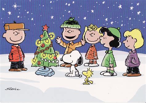 Peanuts Gang Christmas Wallpaper - WallpaperSafari