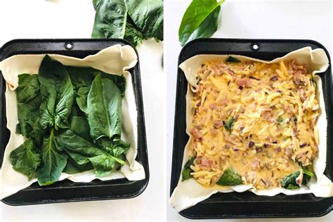 Easy Spinach Bacon and Egg Pie Recipe | Lifestyle Changes One Bite At A Time