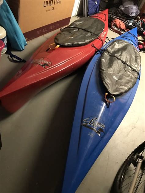 Old Town Loon 111 Kayak, Old Town Kayak (Pair), Two (2) Kayaks for sale from United States